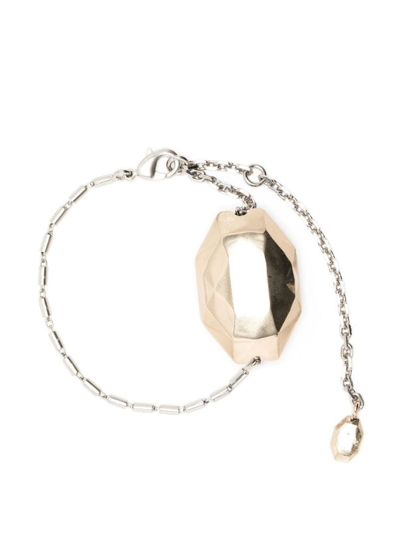 geometric chain-link bracelet - 1