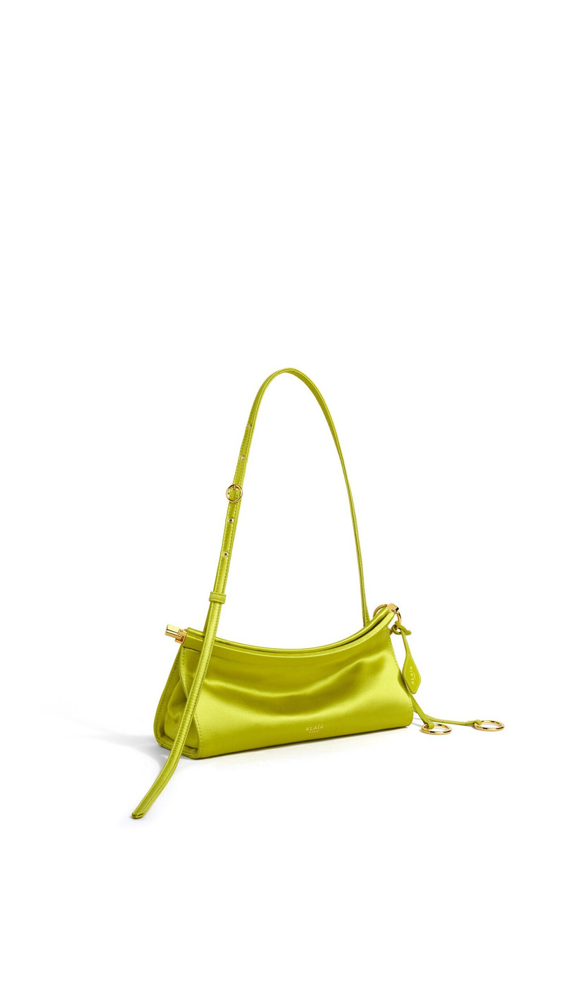 Alaïa LE CLICK EAST WEST SMALL BAG IN SATIN outlook
