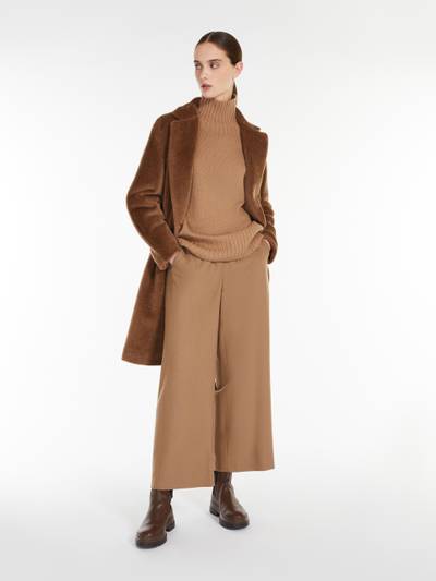 Max Mara MANTOVA Wool and cashmere polo-neck sweater outlook