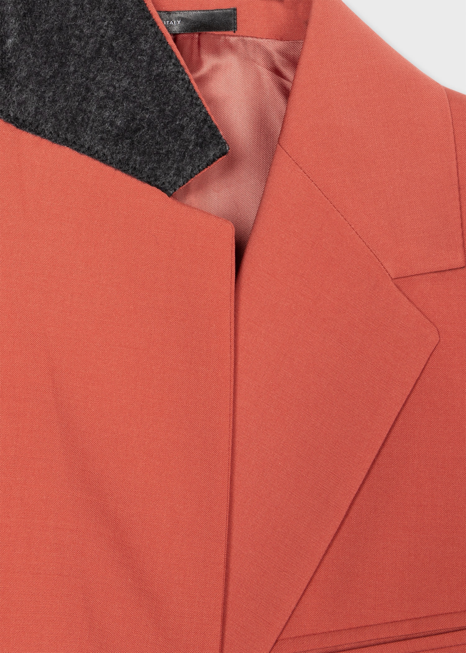 Stretch-Wool Wrap Blazer - 2