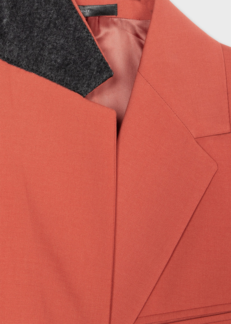 Paul Smith Stretch-Wool Wrap Blazer outlook