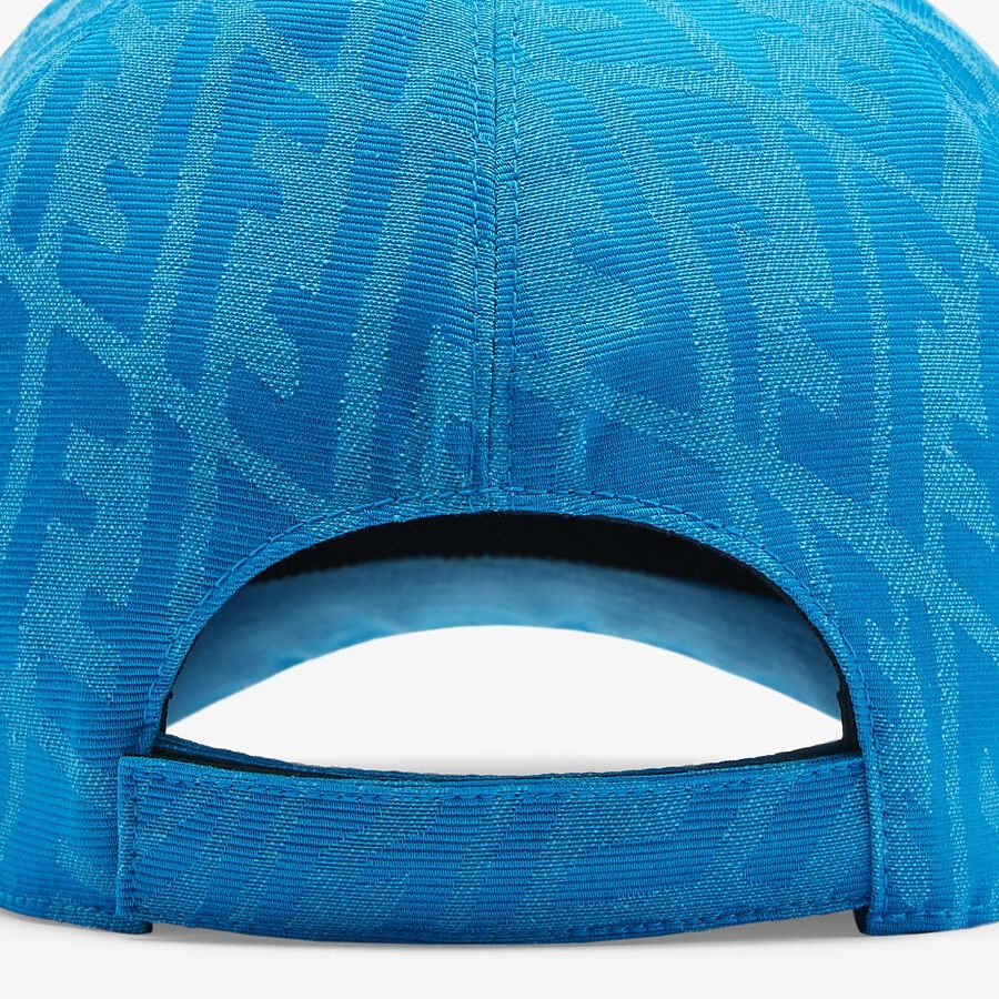 Light blue canvas baseball cap - 2