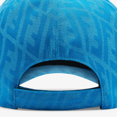 FENDI Light blue canvas baseball cap outlook