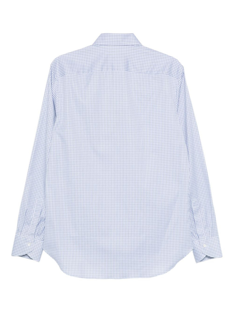 Canali checked shirt outlook