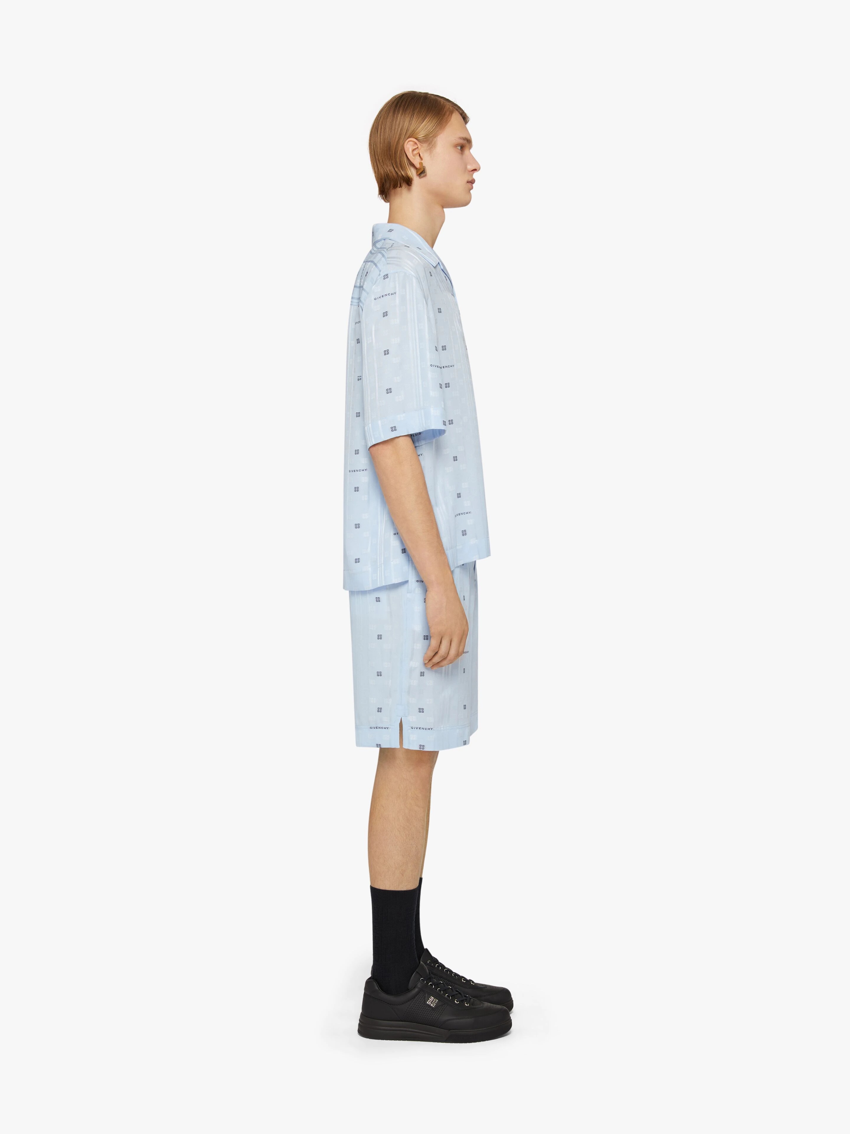 BERMUDA SHORTS IN GIVENCHY 4G JACQUARD - 3