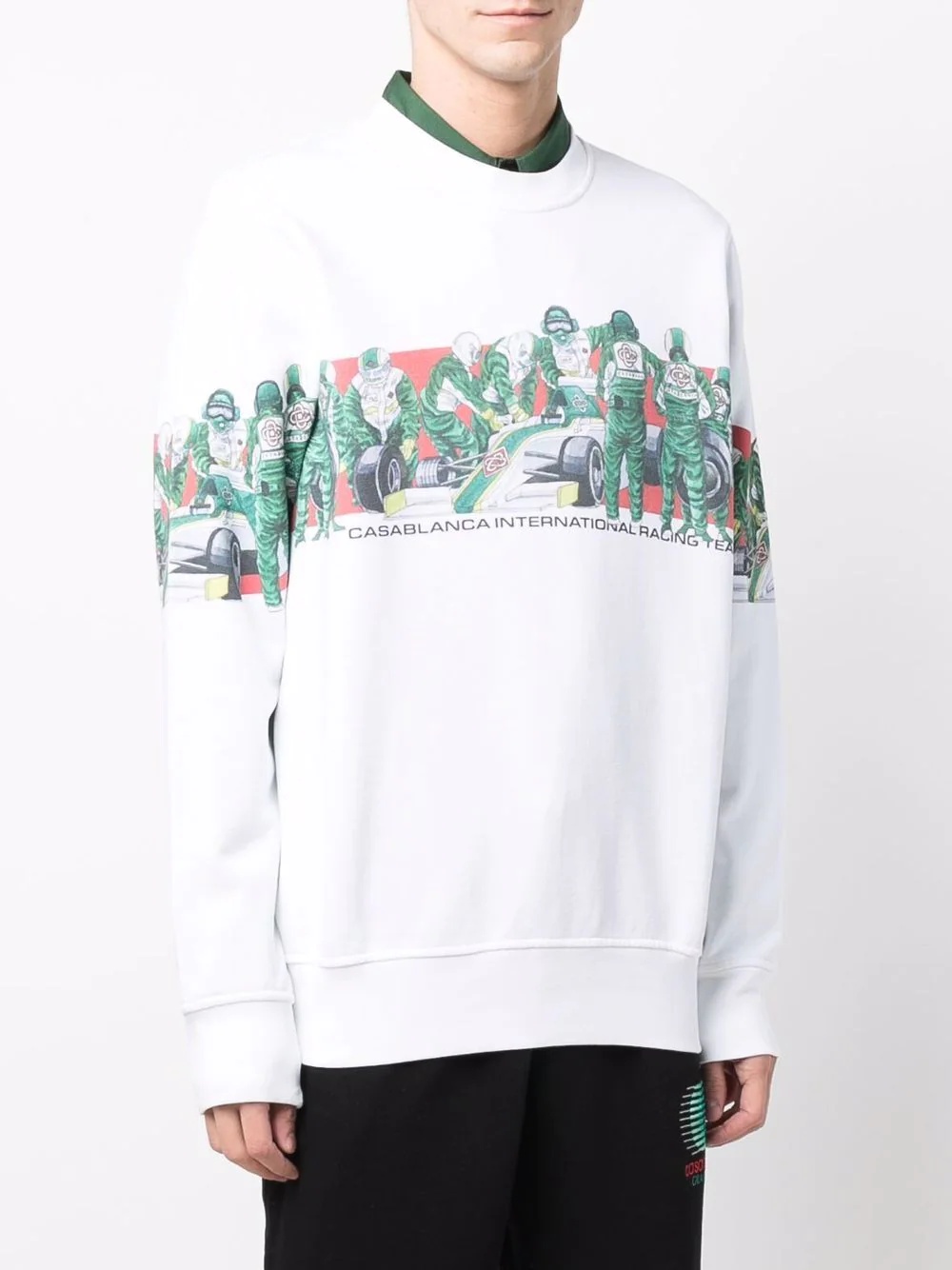 graphic-print long-sleeve sweatshirt - 4