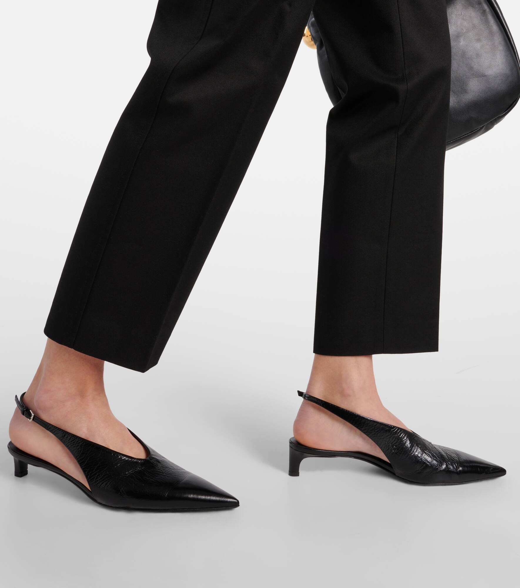 Cotton gabardine pants - 5