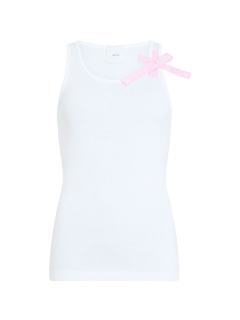 logo-detail tank top 1