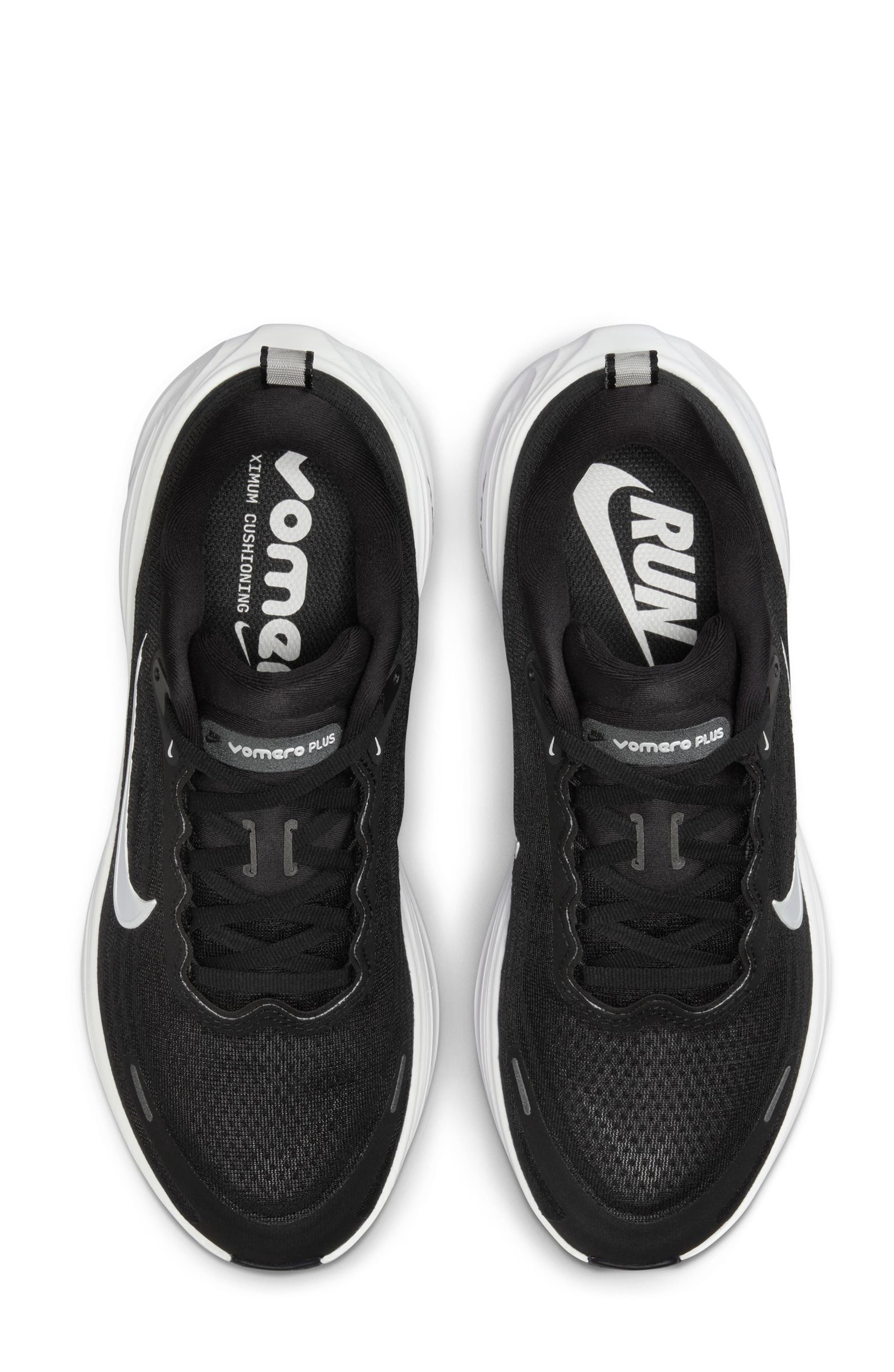 Nike Vomero Plus Running Shoe in 002 Black/white at Nordstrom - 3