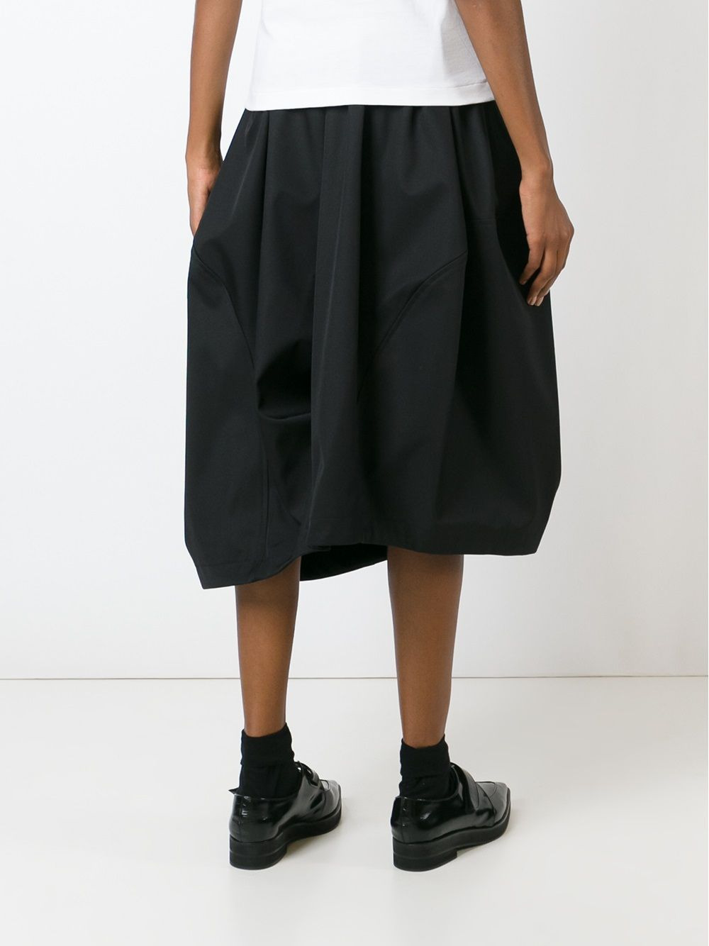 oversized wide culottes - 4
