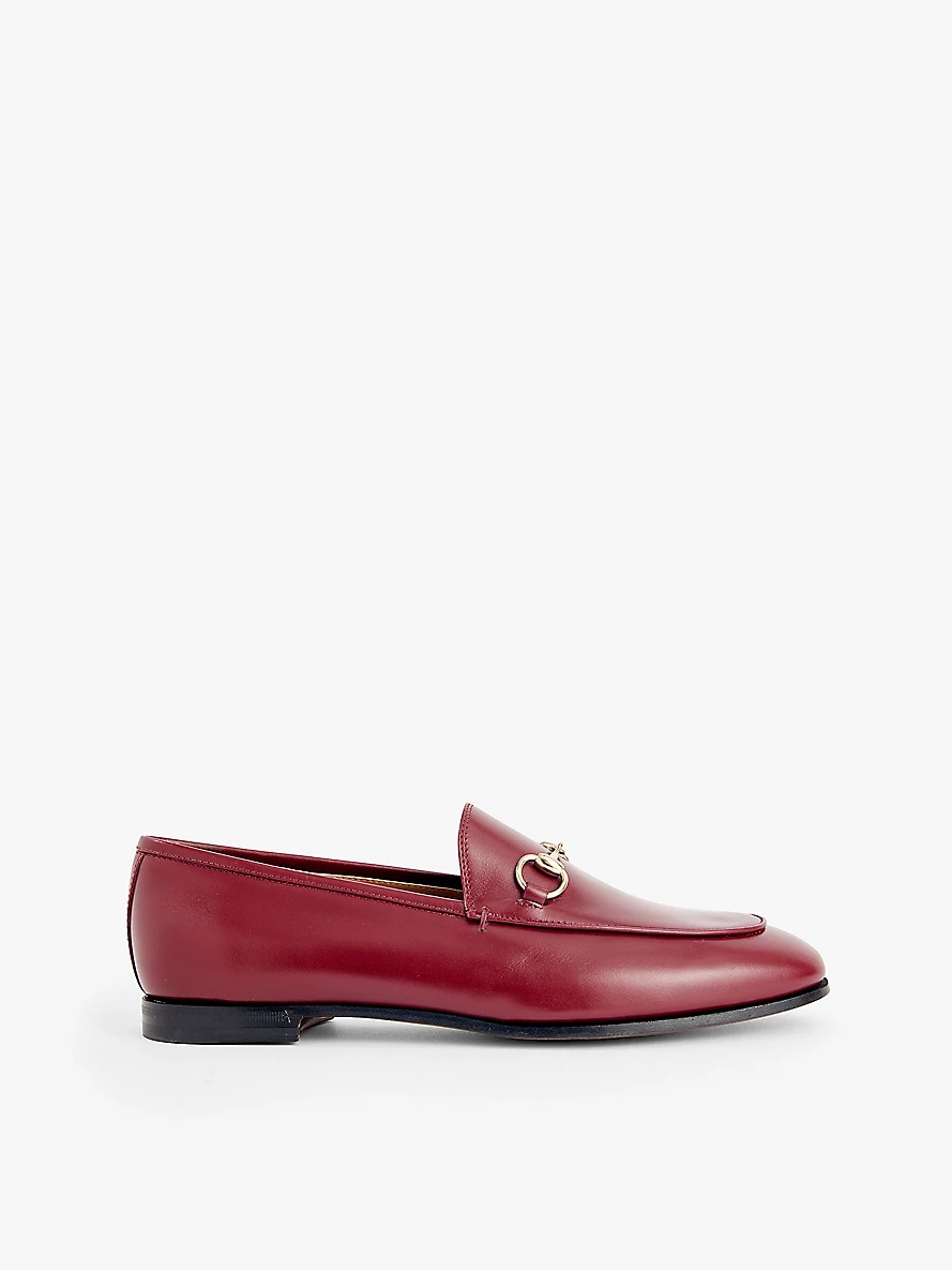 Jordaan Horsebit-embellished leather loafers - 1