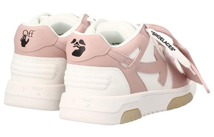 (WMNS) Off-White Out Of Office Low-Top Sneaker 'Pink White' OWIA259F22LEA0010130 - 3