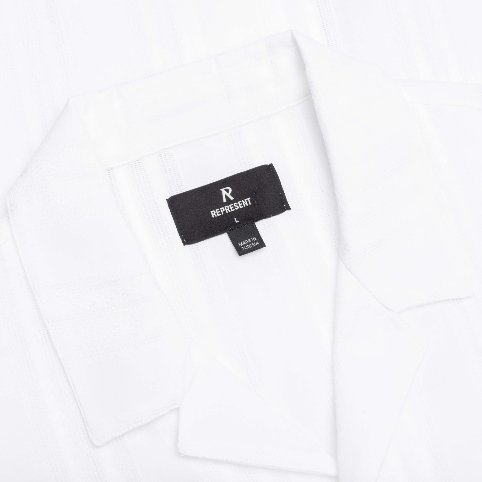 EMBROIDERED BOWLING SHIRT - ANTIQUE WHITE - 3