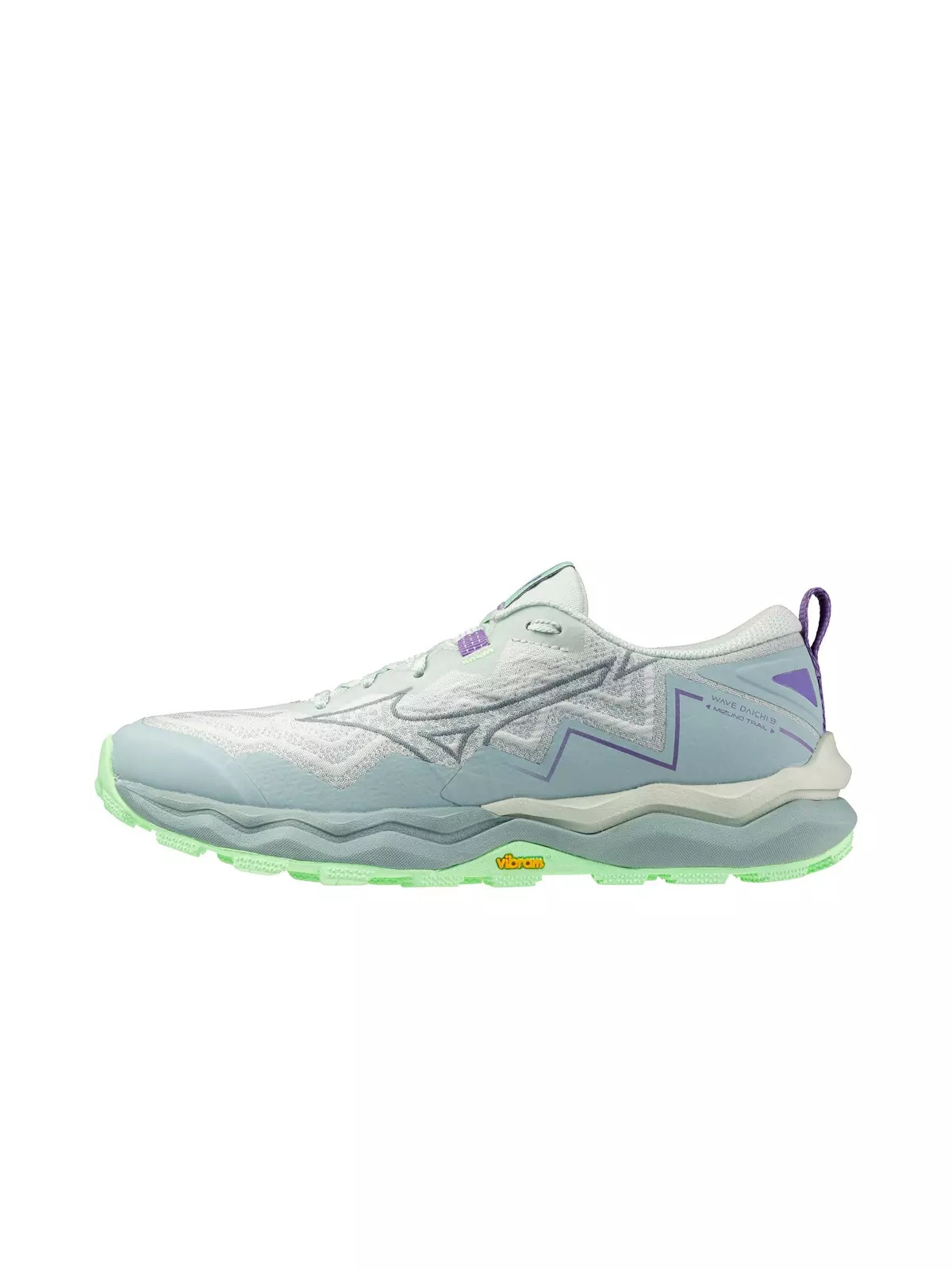 Wave Daichi 9 "Hint of Mint/Citadel" Women's Trail Running Shoe - 2