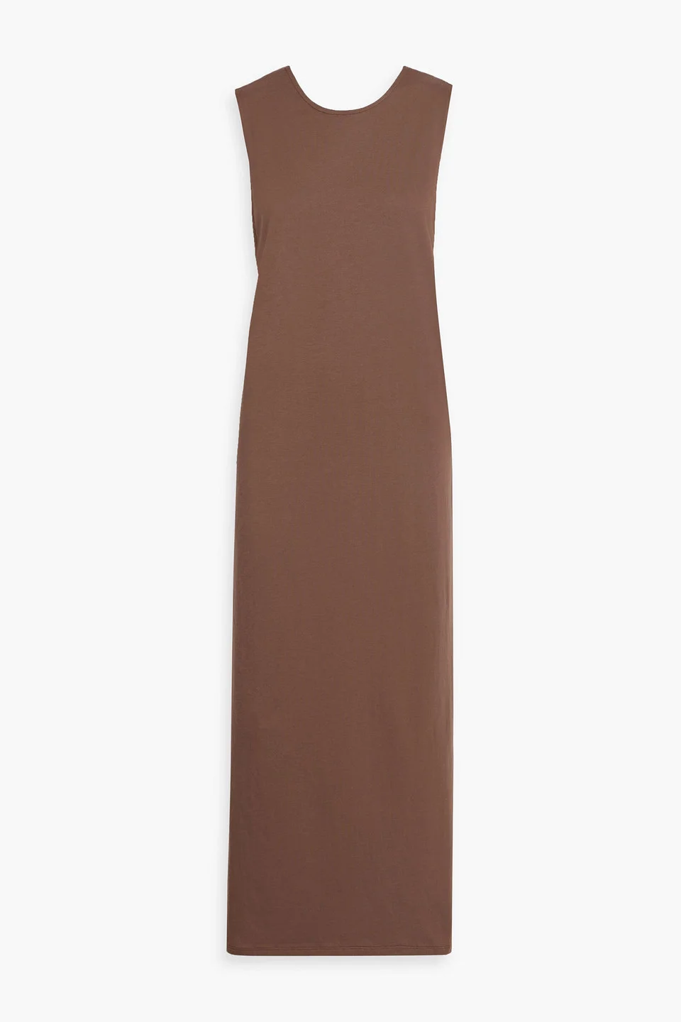 Rayna knotted Pima cotton-jersey midi dress - 1