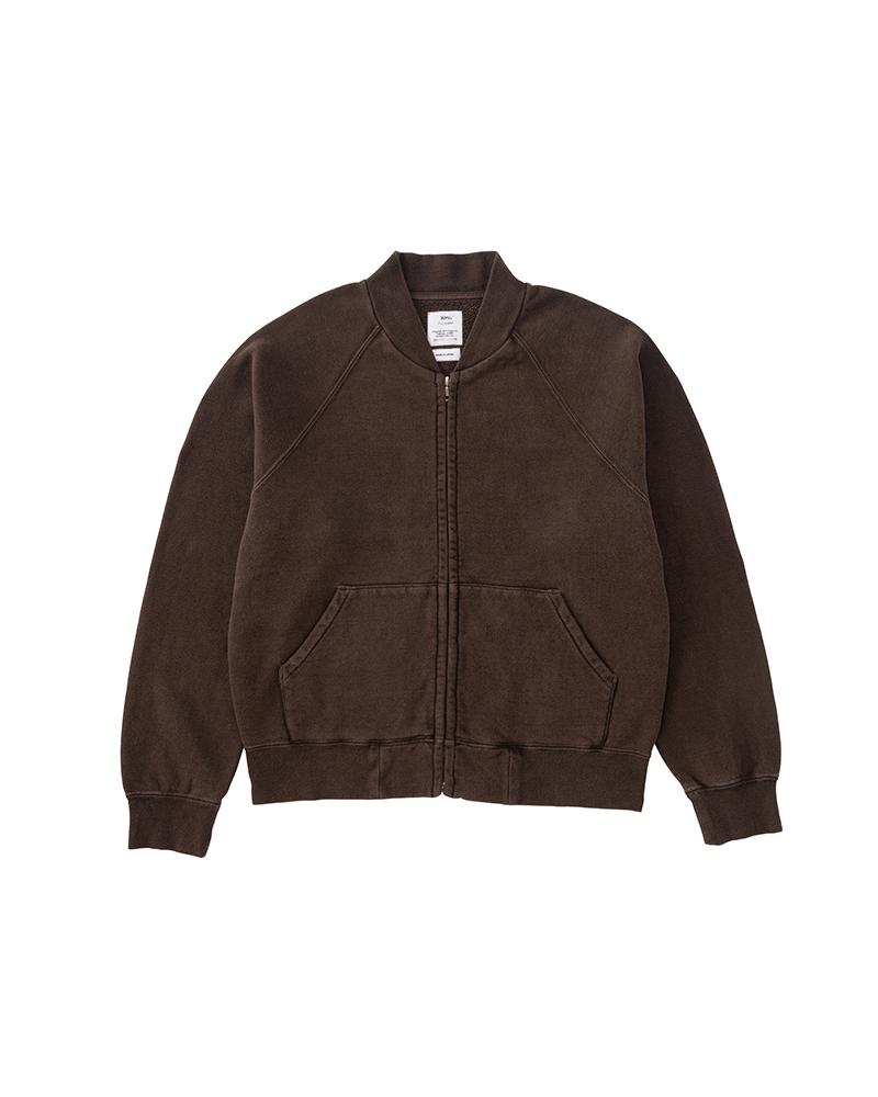 RAGLAN BLOUSON F.Z. (N.D.) W DK.MUD - 1