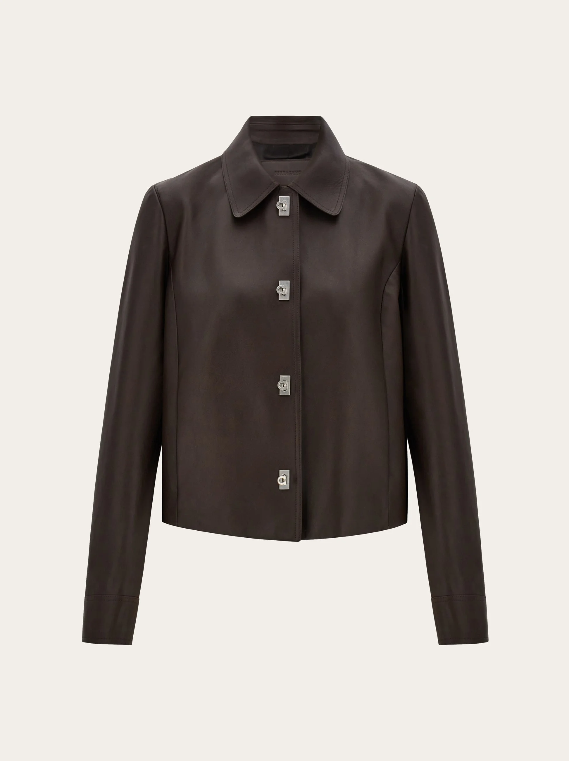 Boxy nubuck jacket - 1