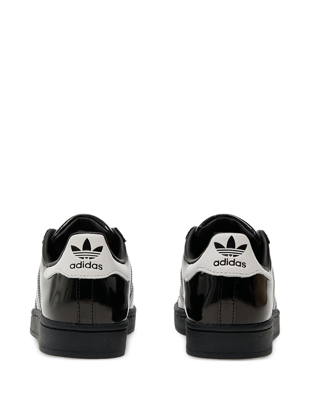 Superstar shell-toe 3-stripes logo sneakers - 3