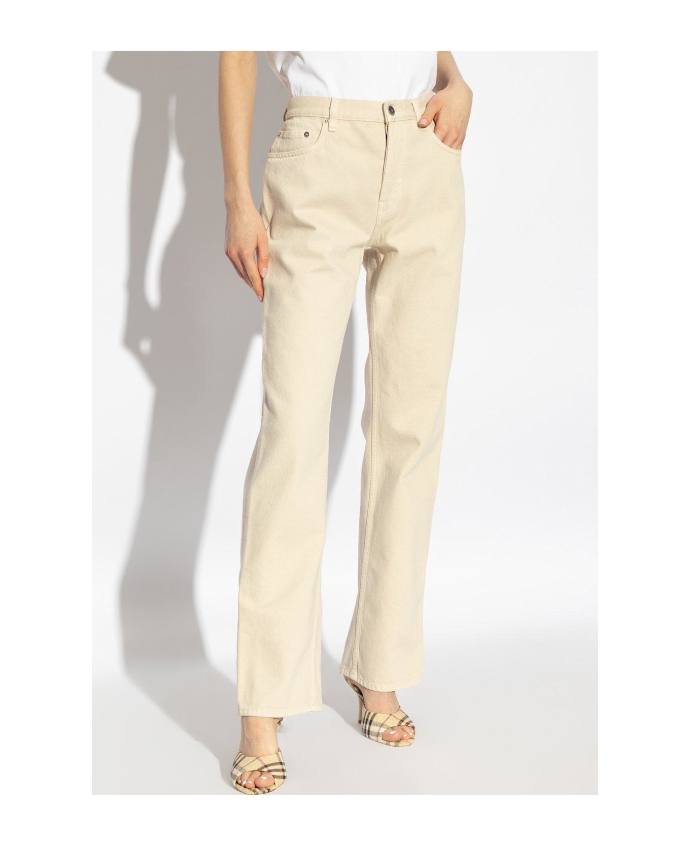 Logo Patch Straight-leg Trousers - 2
