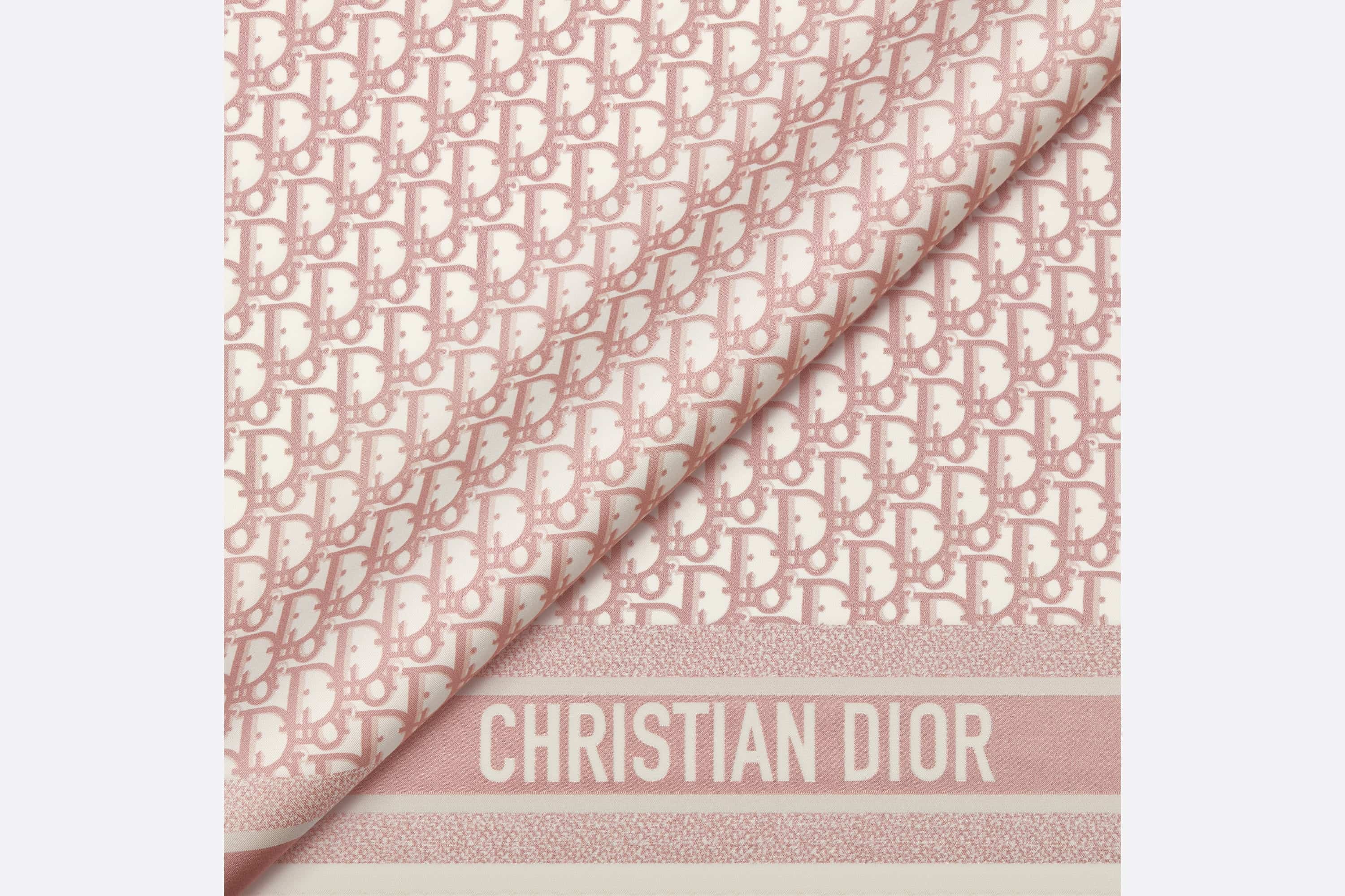 Dior Dior Oblique Diortwin 90 Square Scarf | REVERSIBLE