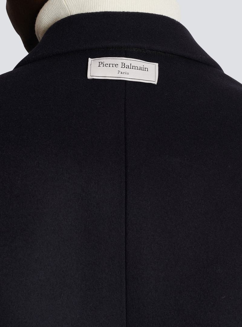 Long military-style coat 6