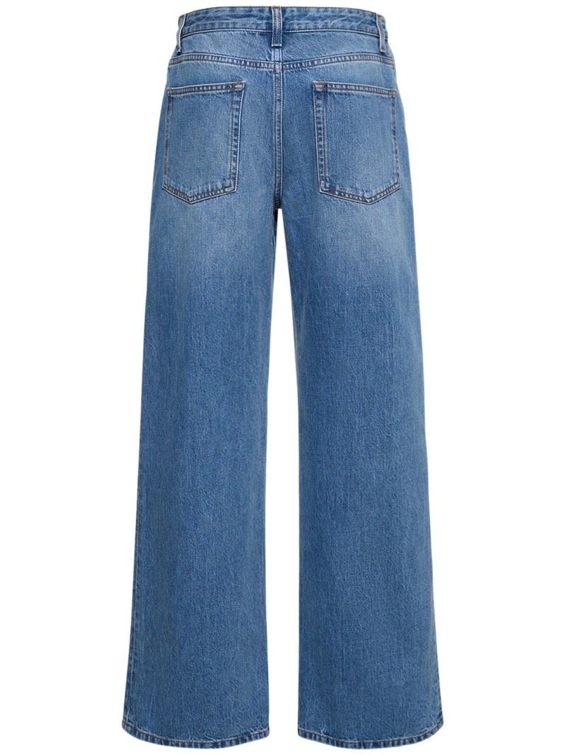 Eglitta wide cotton denim jeans - 3