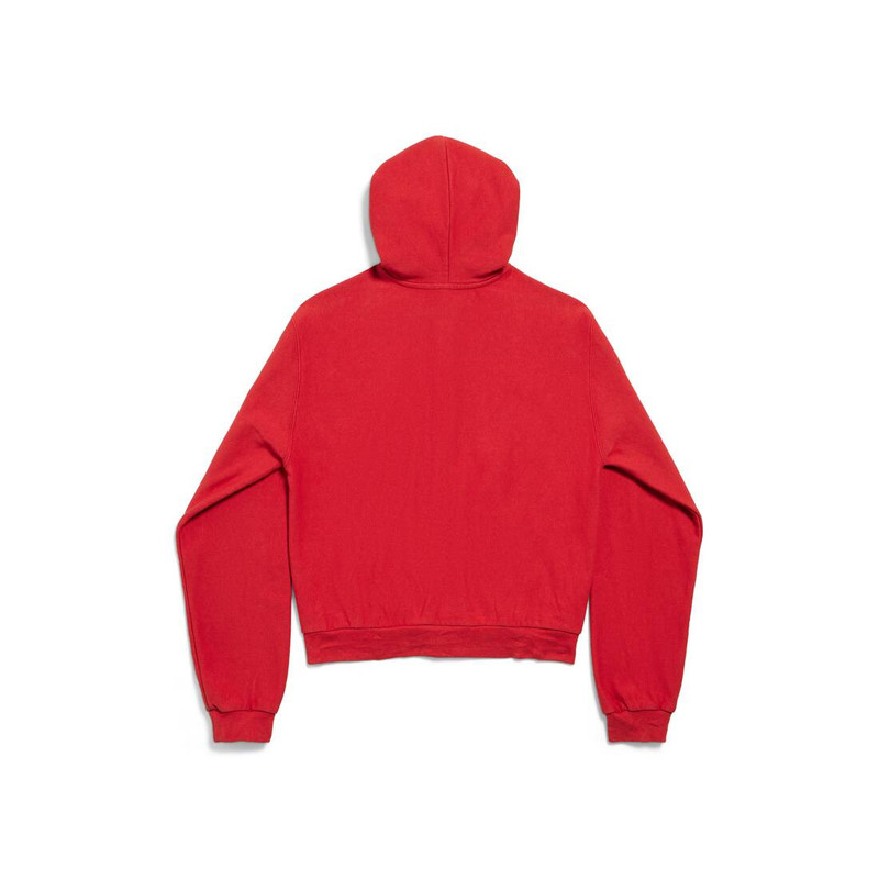 Women's Laurel Classic Zip-up Hoodie Regular Fit in Red/black 7