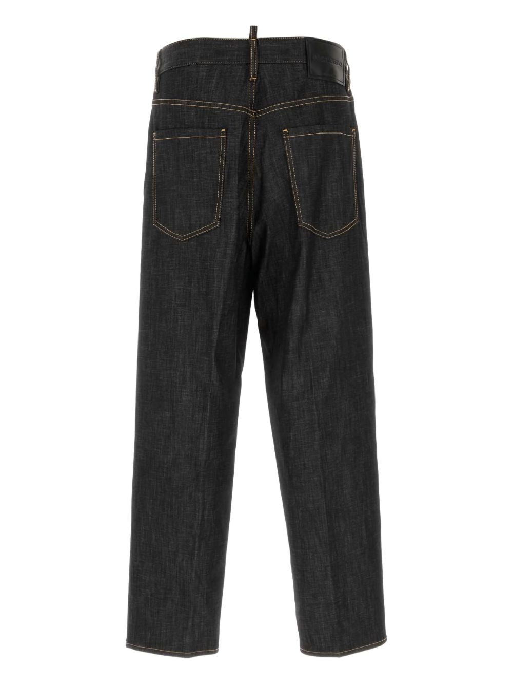 five-pocket wide-leg jeans - 2