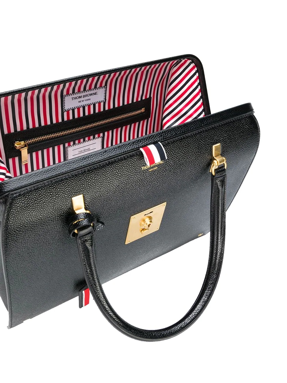 Mrs. Thom Lucido leather tote bag - 5