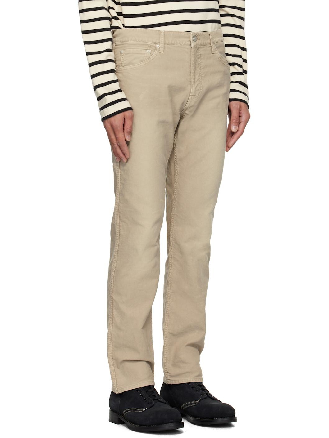 Beige Fluxus 19 G.Cords Jeans - 2