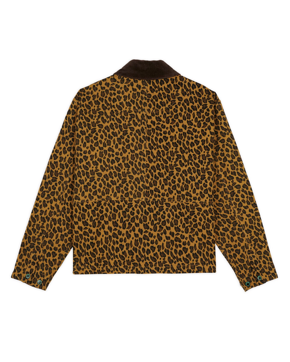 Cropped Chore Jacket - Leopard - 2
