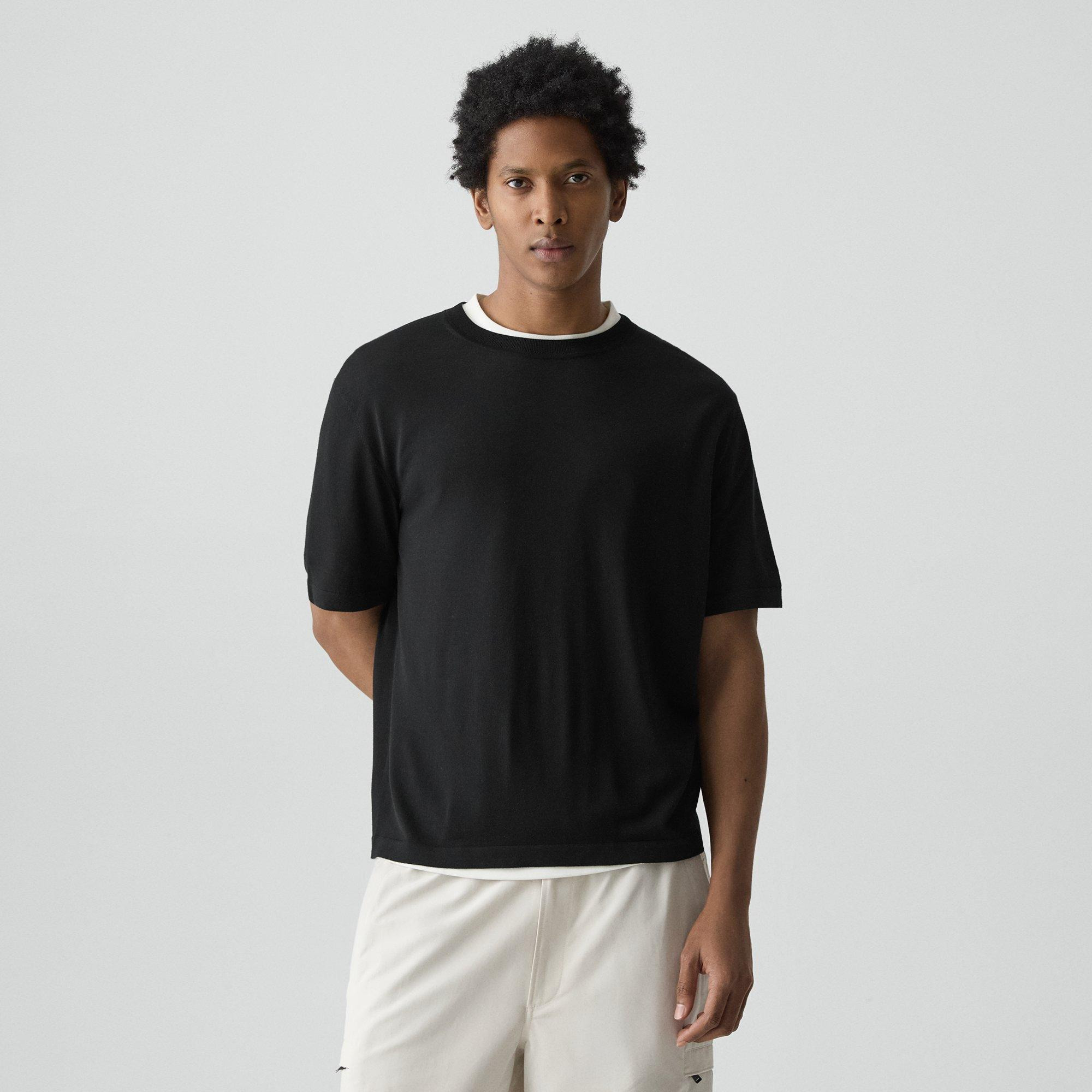 Relaxed Sweater Tee in Regal Wool - 2