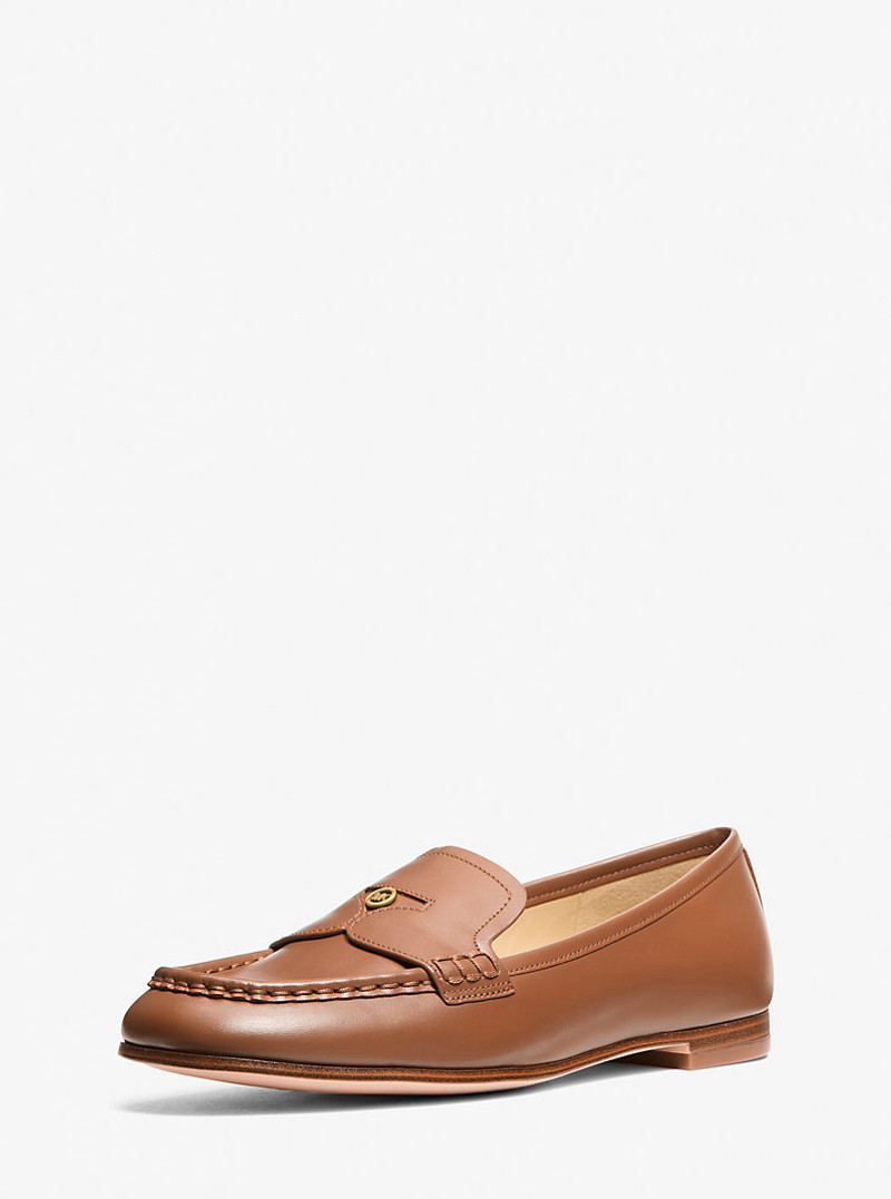 MICHAEL KORS Jennings Leather Loafer outlook