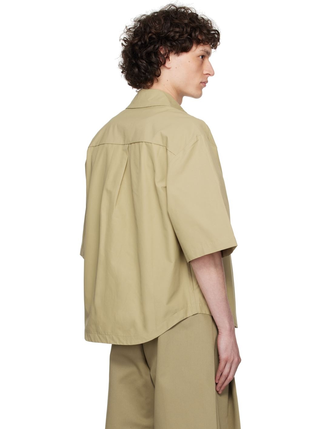 Beige M5 Worker Shirt - 3