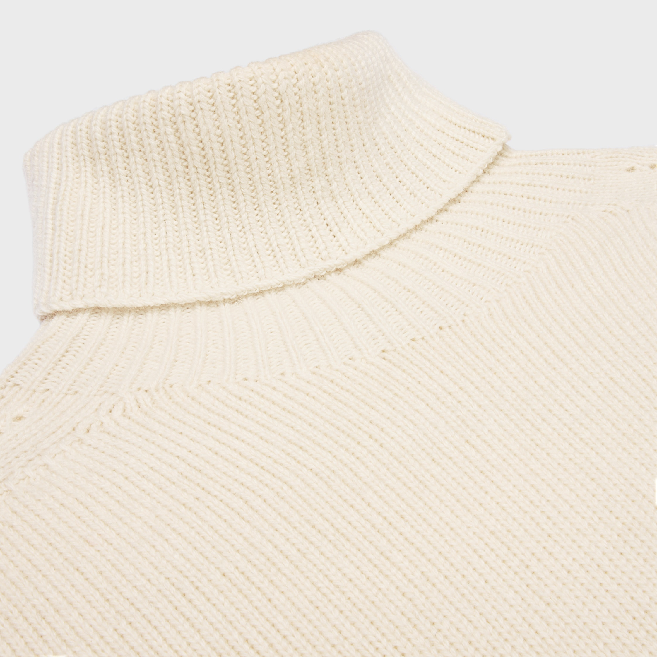 turtleneck sweater IN seamless cashemire - 3