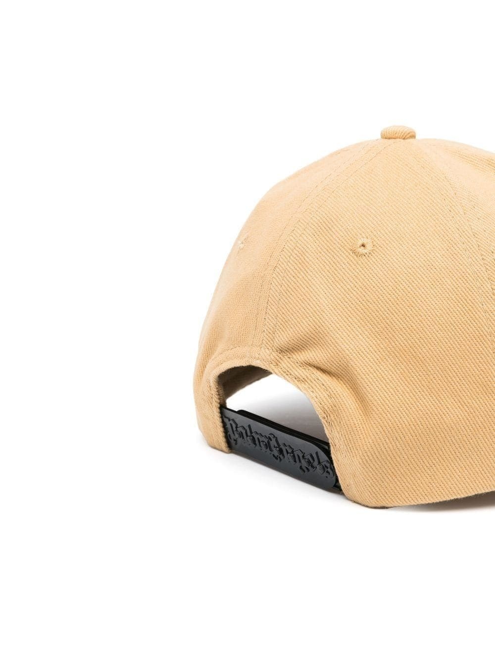 logo-plaque cotton cap - 2