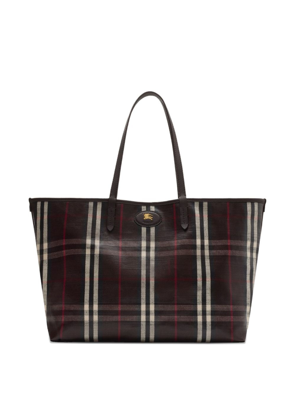 Highlands check tote bag - 2
