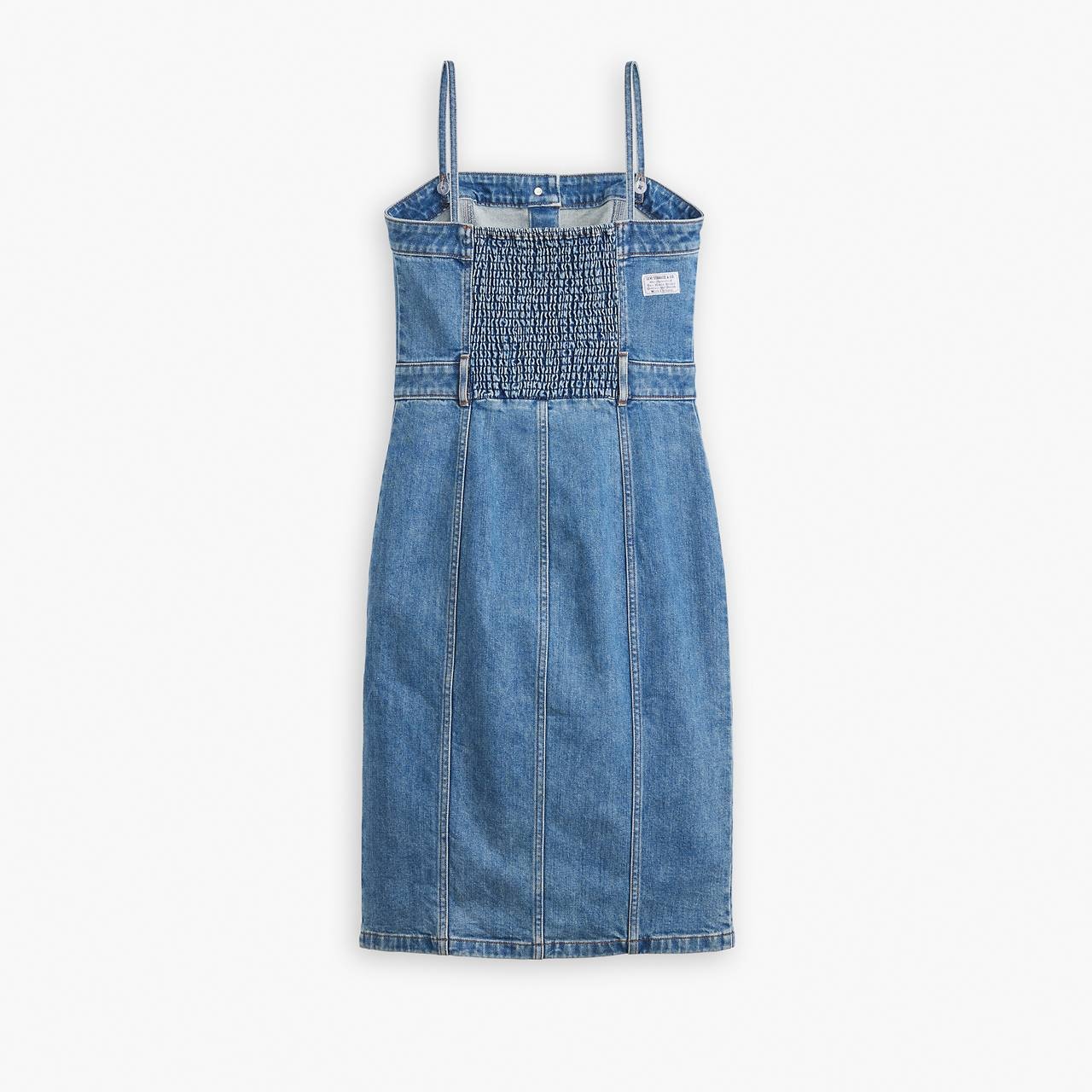 DENIM BUSTIER DRESS - 6
