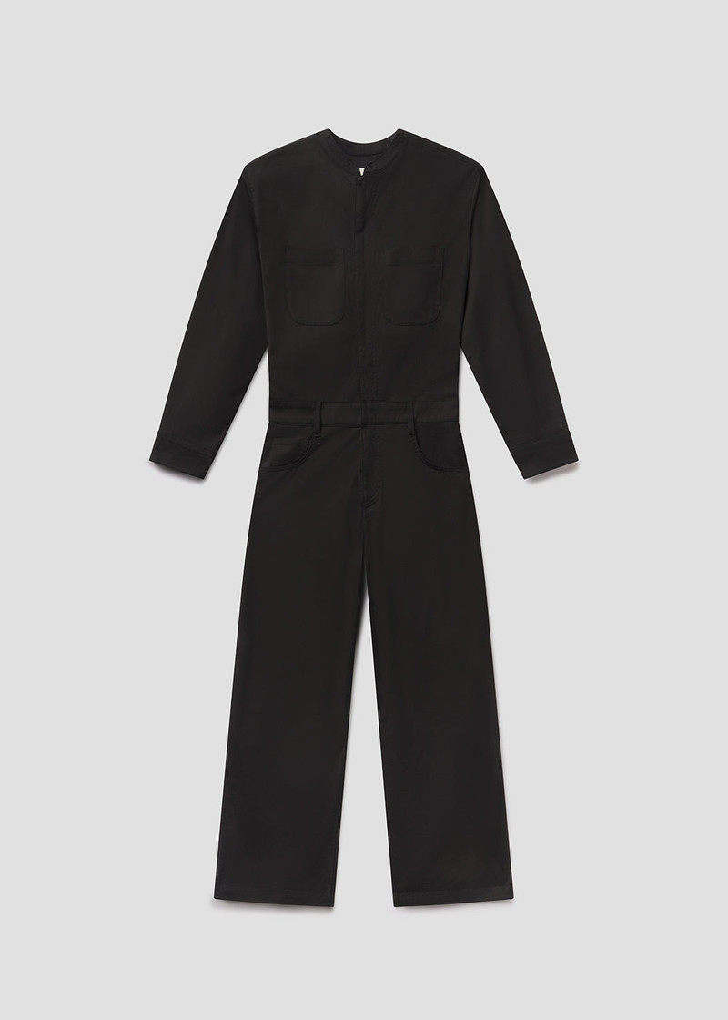 Straight Jumpsuit In Black 1