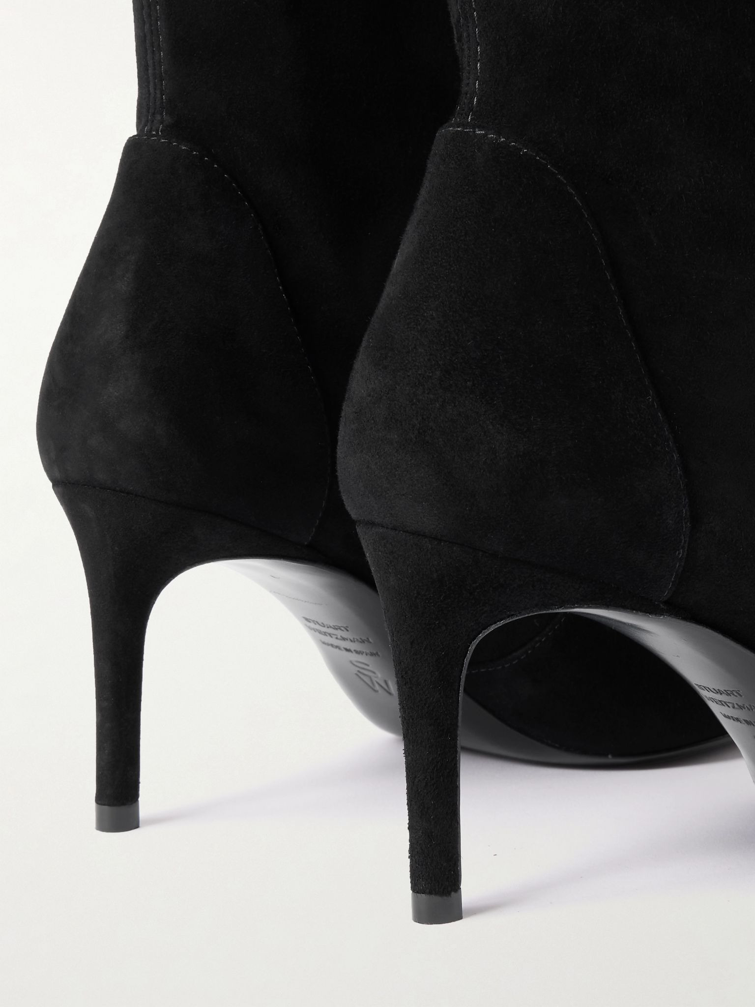 Stuart Power suede ankle boots Black - 4