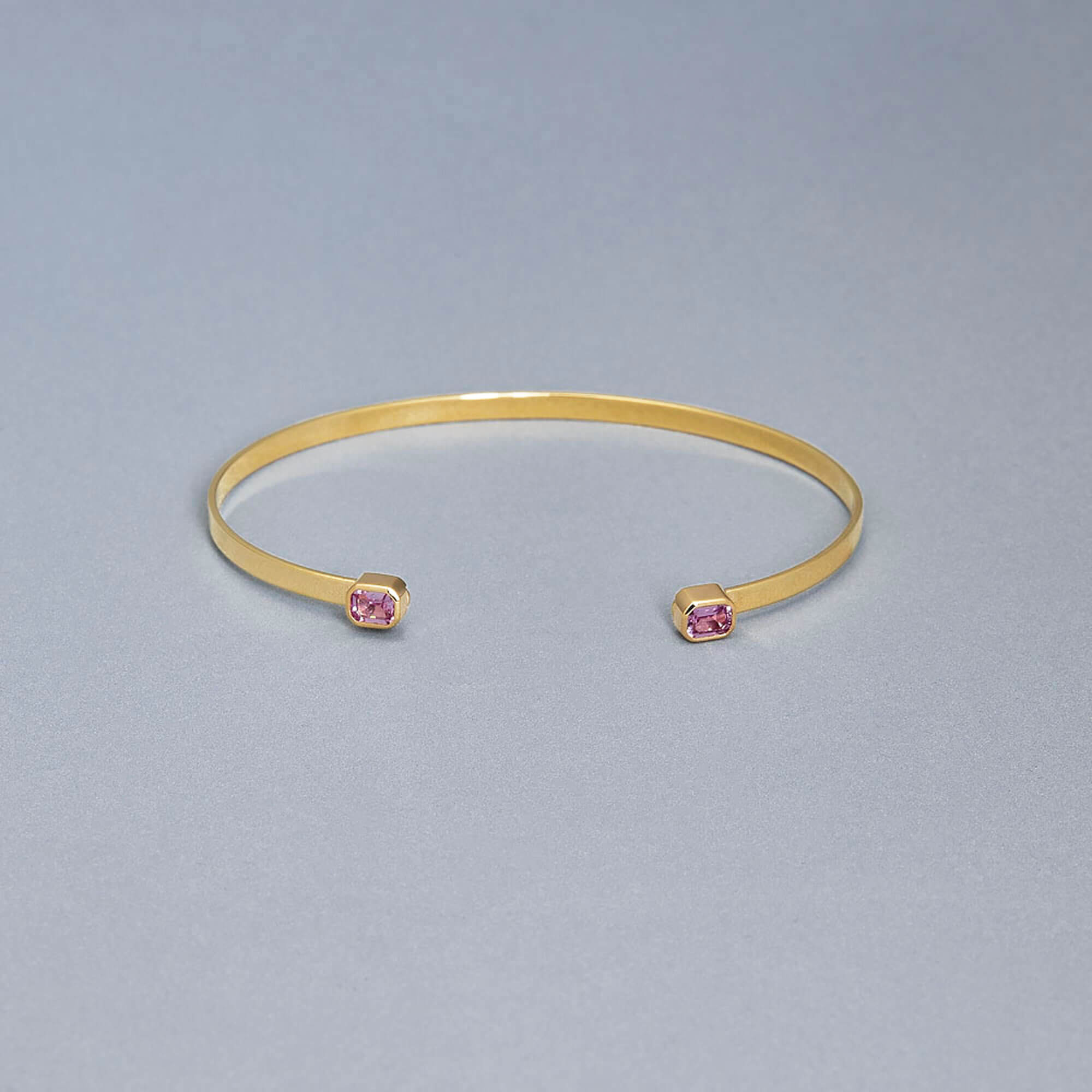 Orchid Sapphire Cuff - 4
