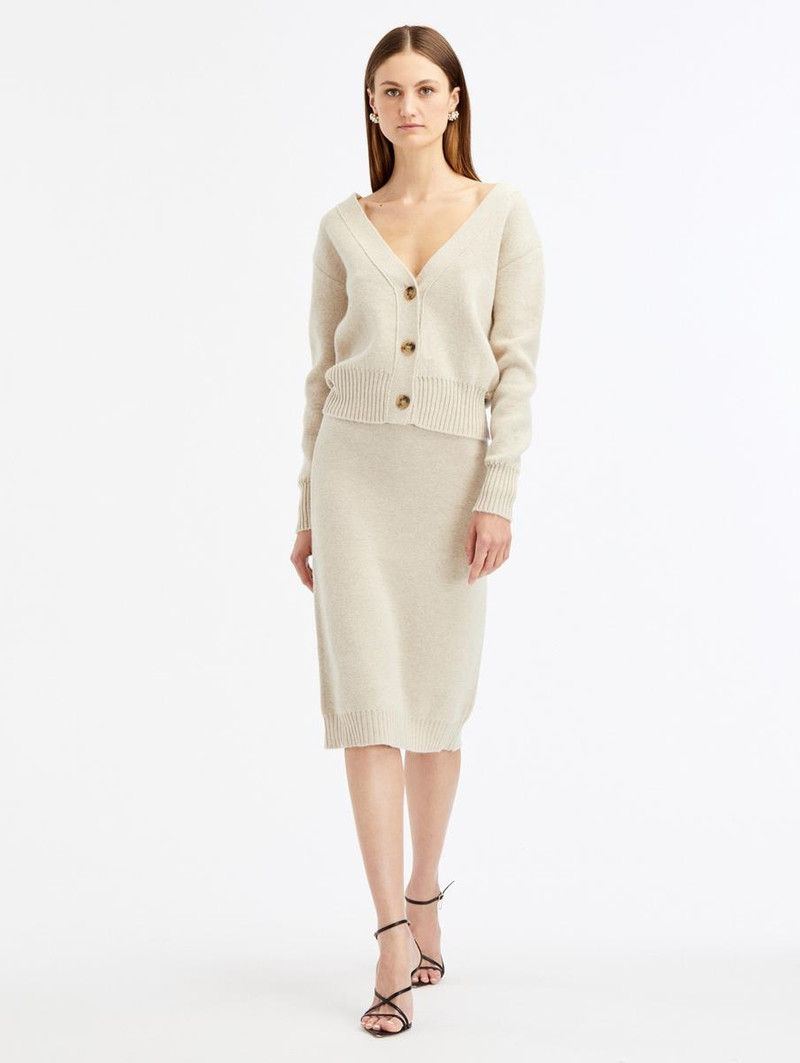 Oscar de la Renta CASHMERE BOXY CARDIGAN outlook