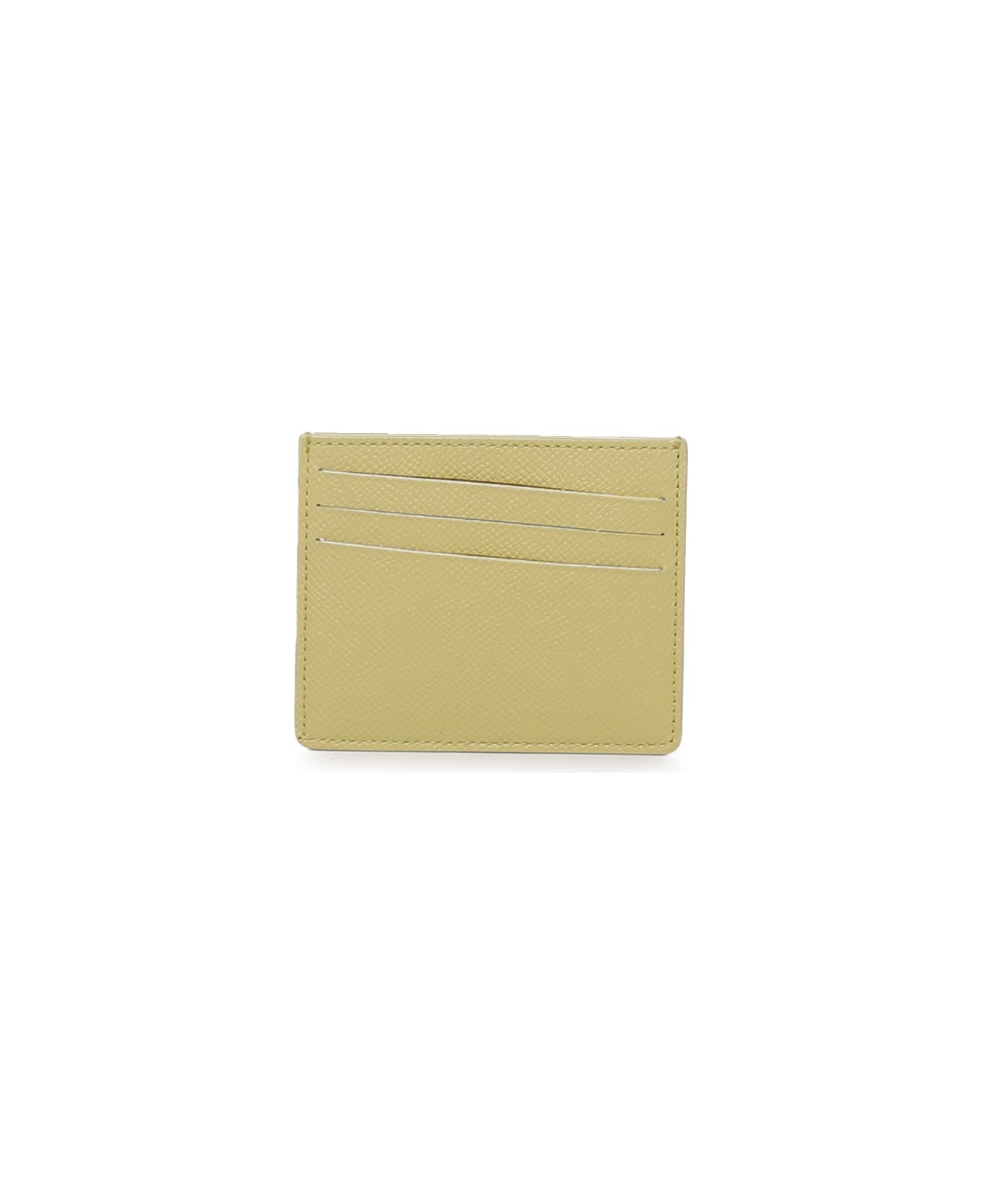 Lime Leather Cardholder - 3