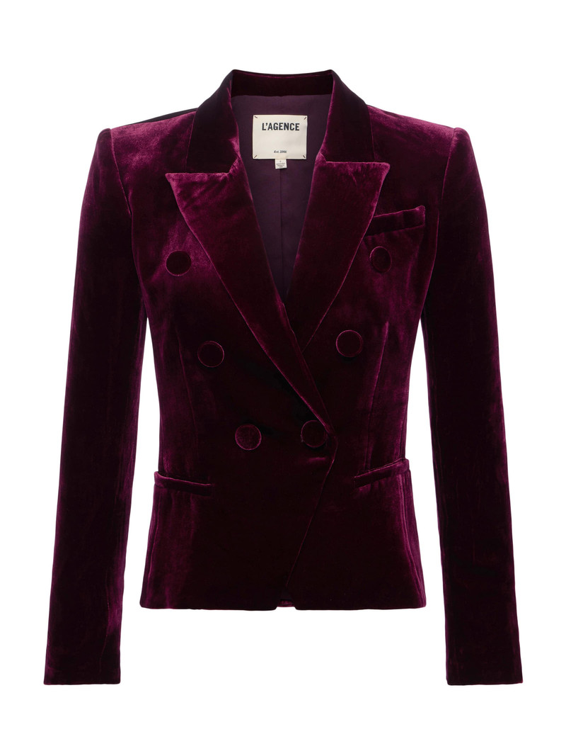 Marie Velvet Blazer 1