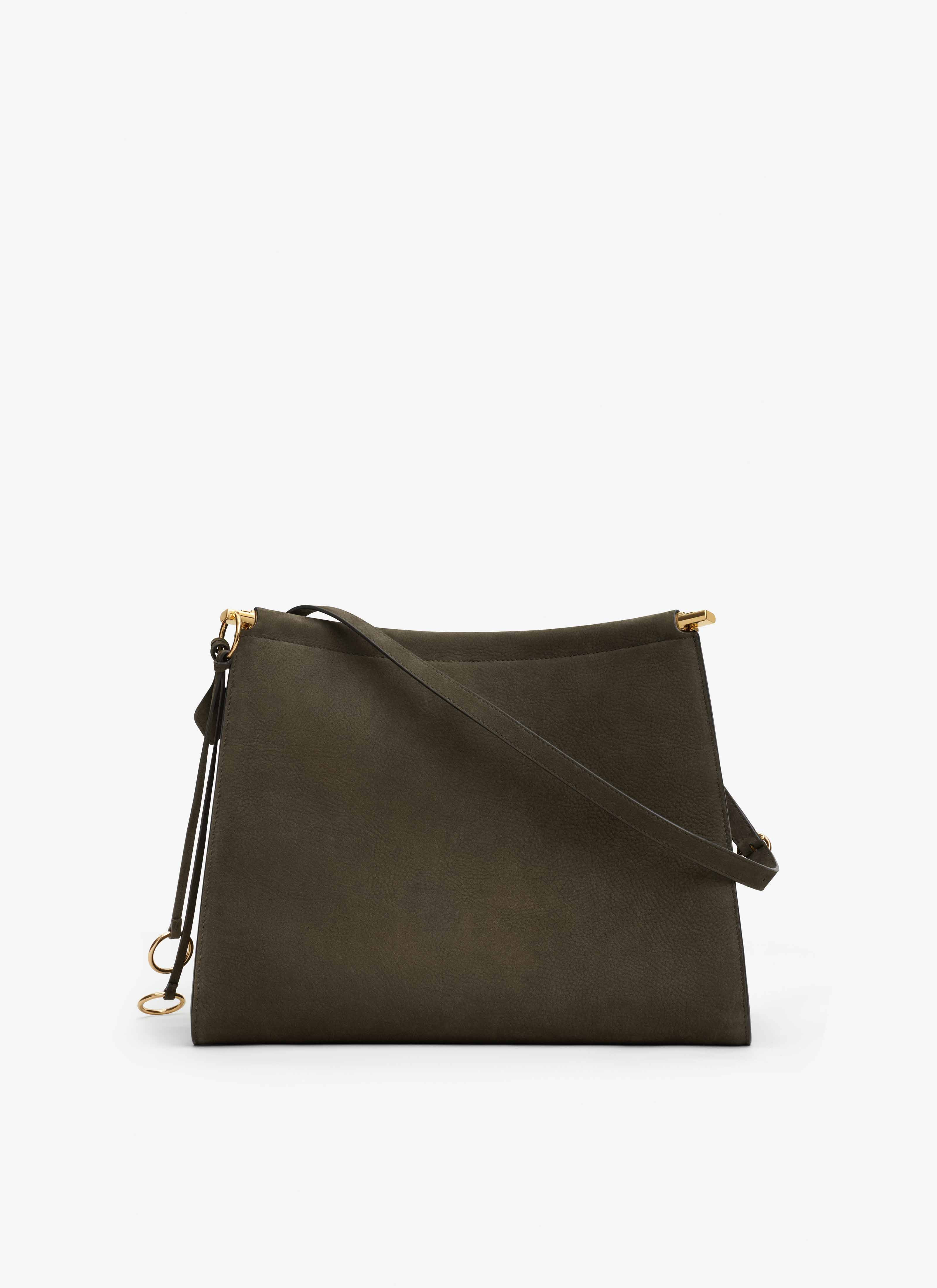 LE CLICK MEDIUM SQUARE BAG IN NUBUCK - 3