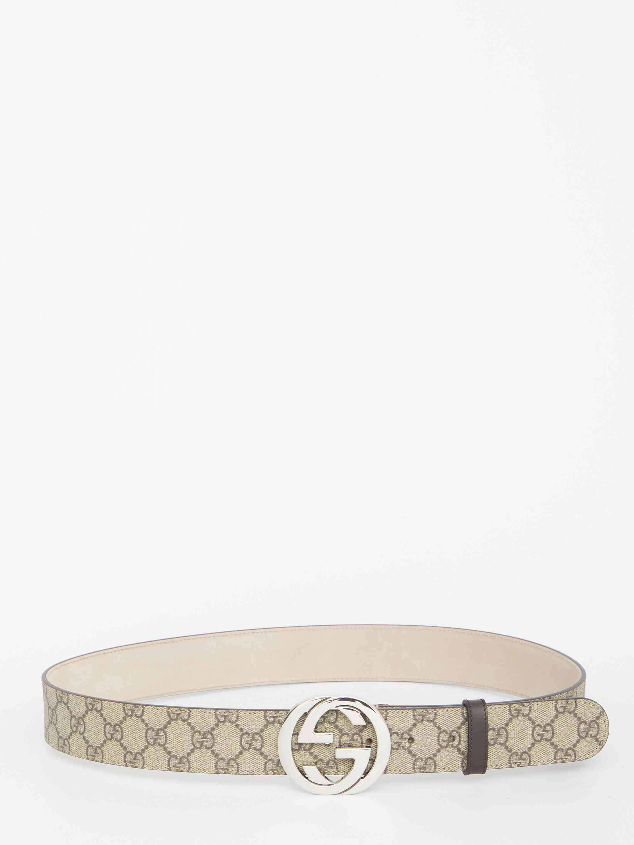 Gucci Men Gg Supreme Belt - 1
