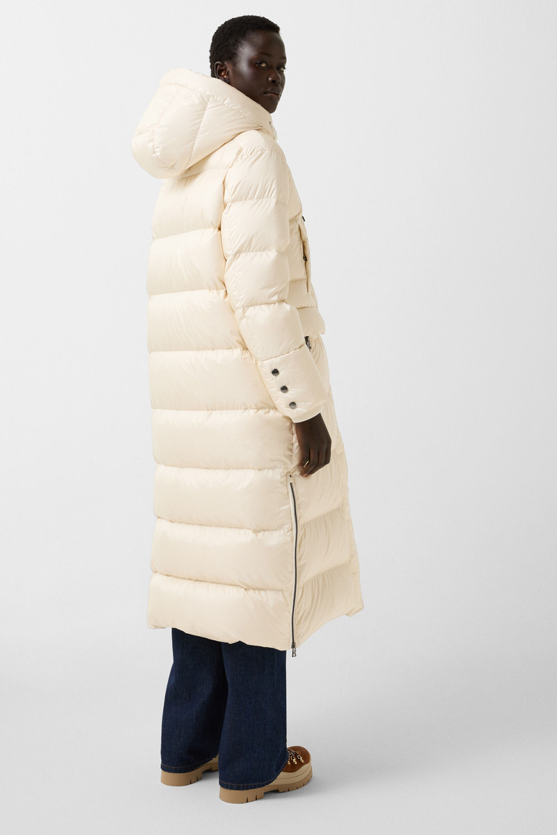 Jonna down coat in Cream 3