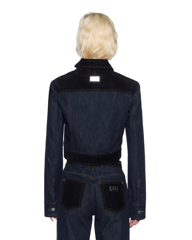 Ksubi SLIM TRUCKER JACKET VIXEN SPLICED outlook