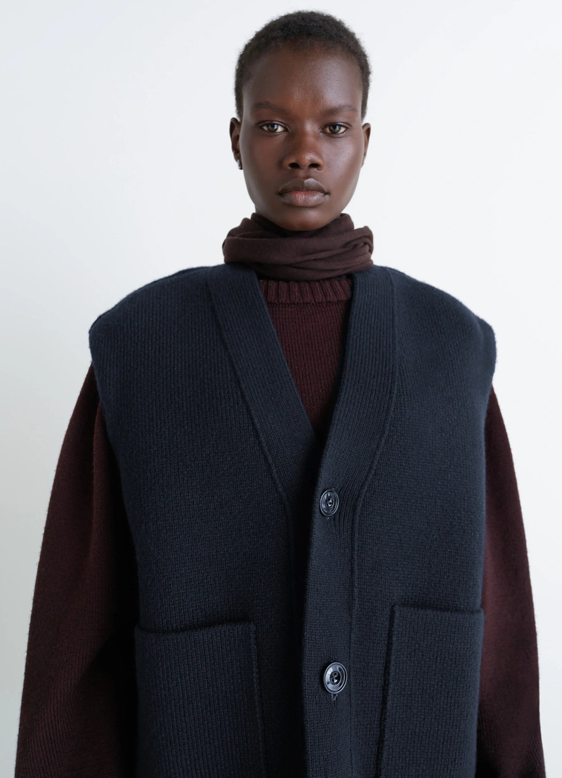 MAXI SLEEVELESHORT SLEEVES CARDIGAN 3