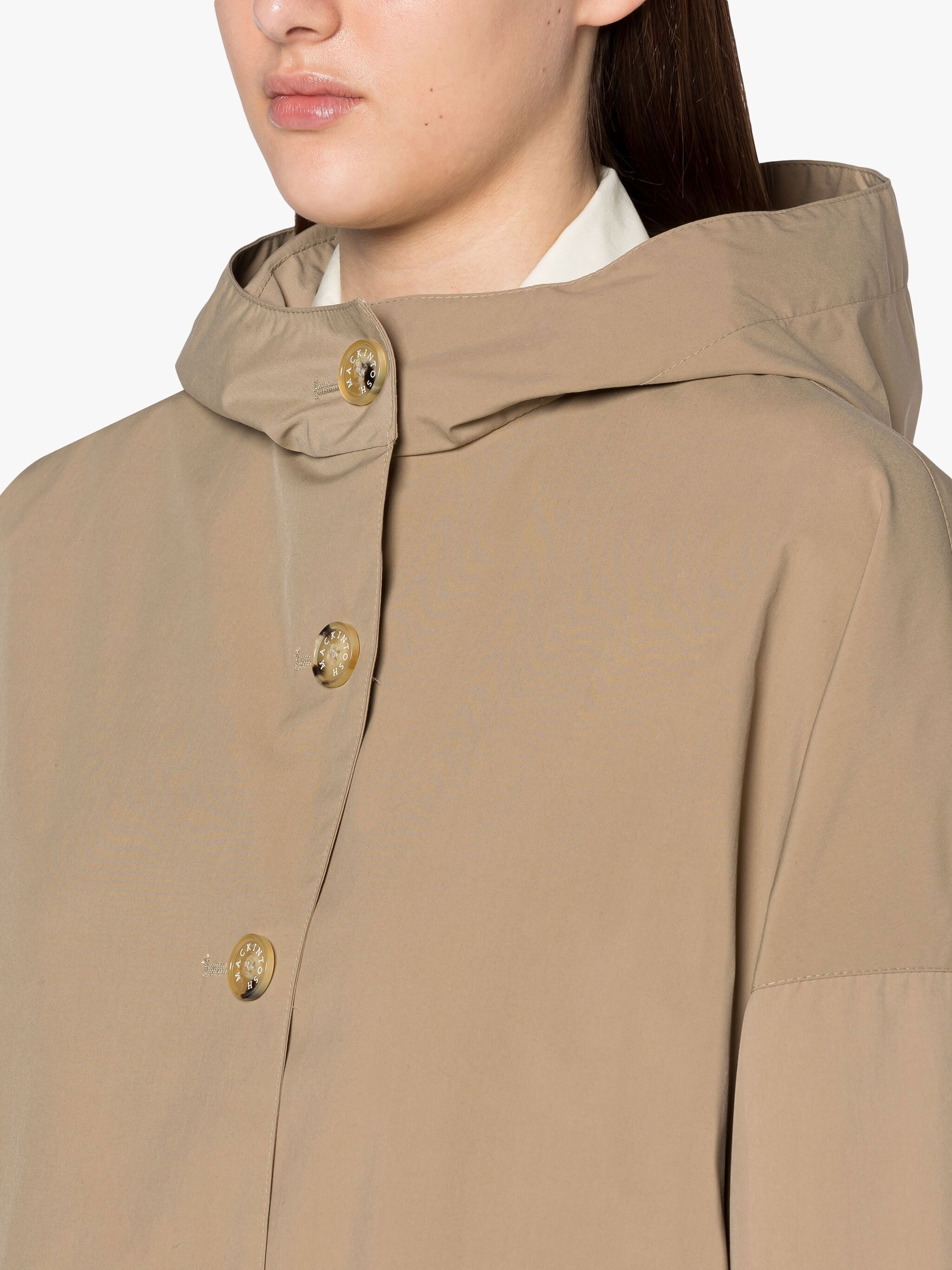 HUMBIE HOOD FAWN OVERCOAT | LM-1084B - 5